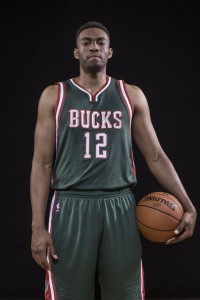 Bucks rookie forward Jabari Parker - maybe the Rookie of the Year? (Source: Nick Laham/Getty Images North America)